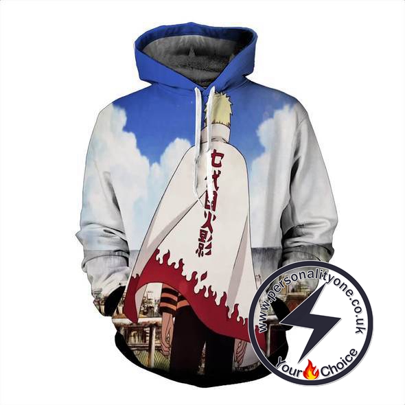 Naruto - Hokage 3D - Naruto Hoodies